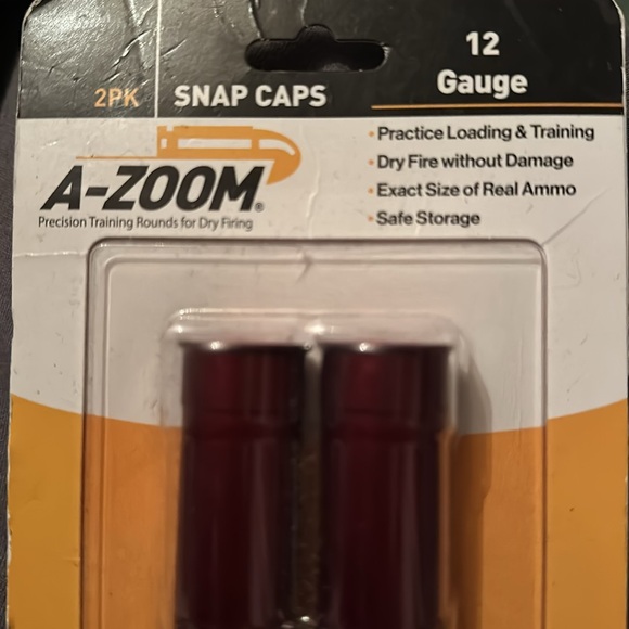 A-ZOOM 12G SNAP CAPS 2PK - Picture 2 of 3